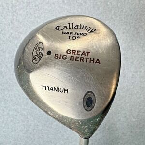 Vintage Callaway Great Big Bertha War Bird Driver 10° RH R Flex Graphite 45"
